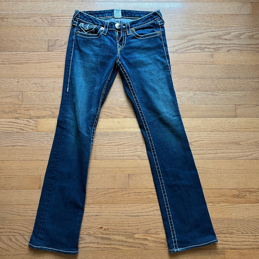 True religion jeans. Rainbow Billy